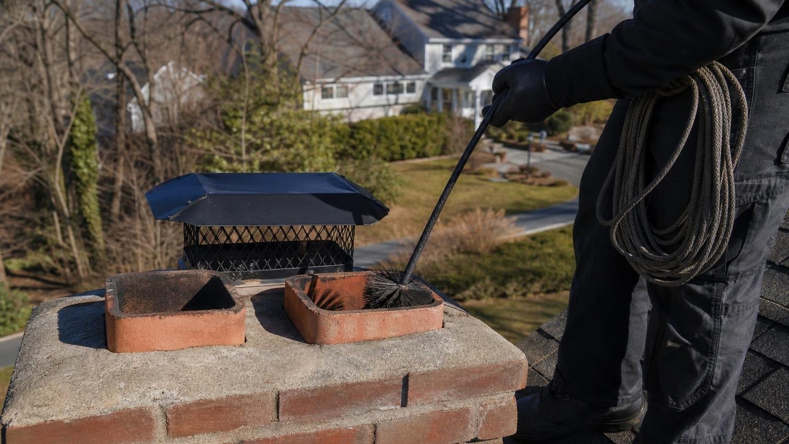 Local chimney sweep & inspection for Westwood homes